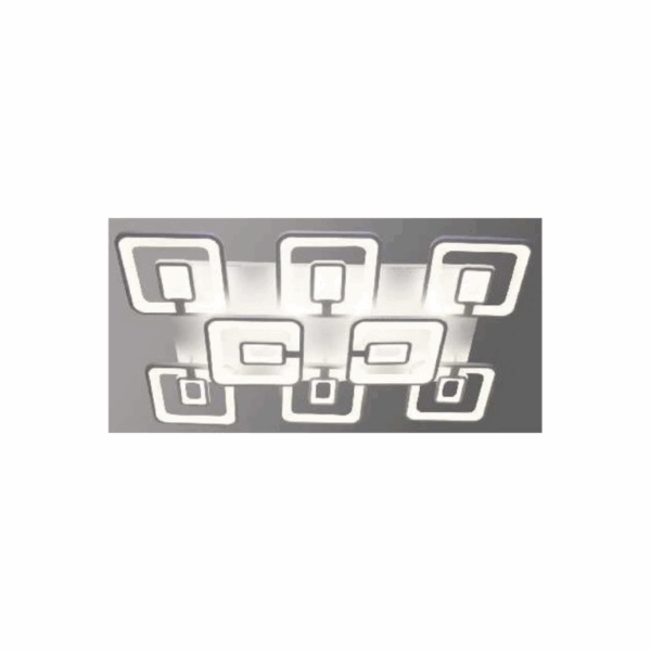 Φωτιστικό οροφής LED - Πλαφονιέρα με Dimmer - 5145-8WH - 943727 - GoodFlix