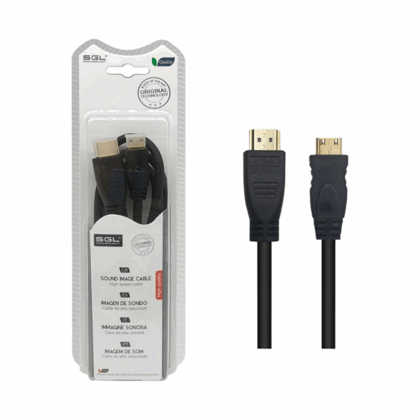Καλώδιο HDMI σε Mini HDMI - Male/Male - 1592AB - 3m - 095172 - GoodFlix