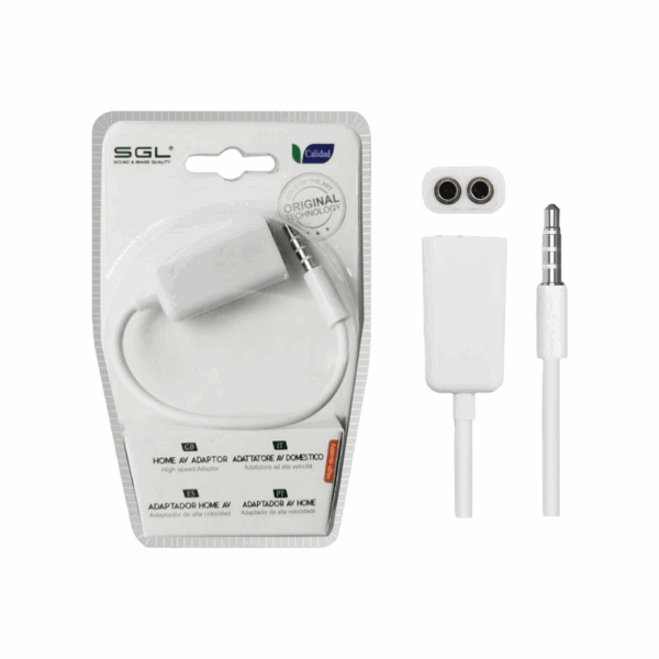 Αντάπτορας Jack 3.5mm - Male/2Female - 1576C - 095998 - GoodFlix