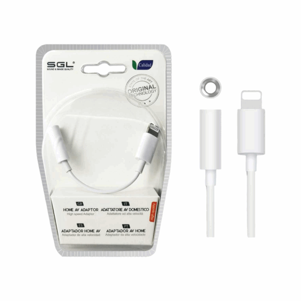 Αντάπτορας Lightning σε Jack 3.5mm female - T60 - 096056 - GoodFlix