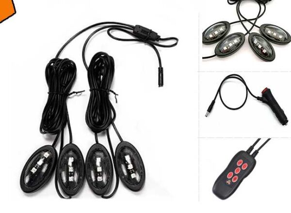 Σετ φωτισμού καμπίνας αυτοκινήτου LED - 1109404A - 110301 - GoodFlix