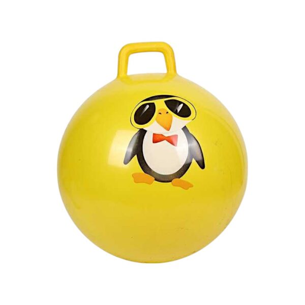 Φουσκωτή μπάλα αναπήδησης Hop-Hop - 65430-01 - 65cm - 430g - 982307 - Yellow - GoodFlix