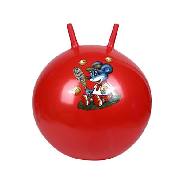 Φουσκωτή μπάλα αναπήδησης Hop-Hop - 55350-02 - 55cm - 982314 - Red - GoodFlix