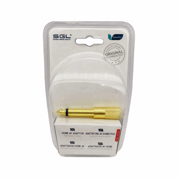 Αντάπτορας ήχου Jack 6.3mm - 1892-1 - 098258 - GoodFlix