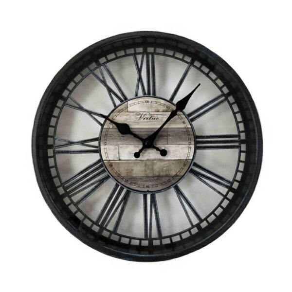 Ρολόι τοίχου - 35cm - 99147-BK - GoodFlix