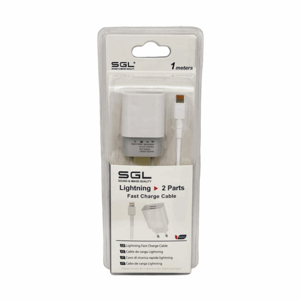 Αντάπτορας φόρτισης με καλώδιο - Lightning - Quick Charge - D5-S2 - 1m - 099552 - GoodFlix