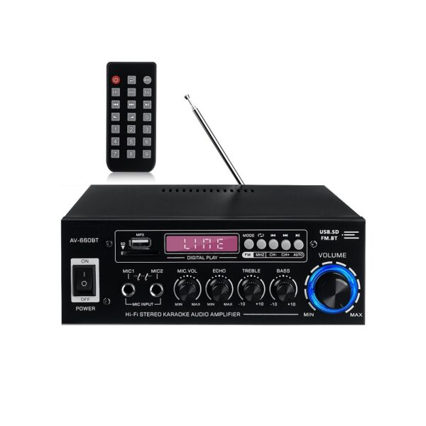 Στερεοφωνικός ραδιοενισχυτής - 660BT - 996604 - GoodFlix