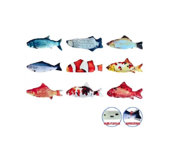 Λούτρινο ψαράκι που κουνάει την ουρά του - 012127 - GoodFlix