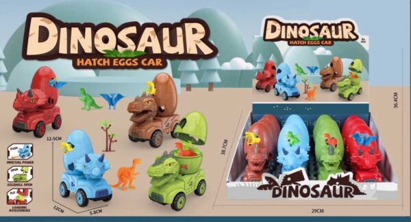 Όχημα αυγό δεινοσαύρου με αξεσουάρ - 6806 - 213318 - GoodFlix