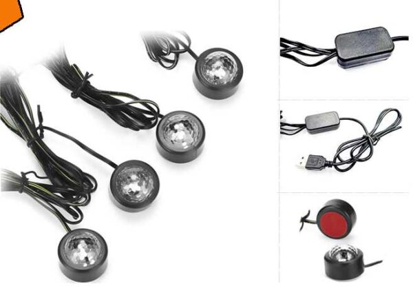 Σετ φωτισμού καμπίνας αυτοκινήτου LED - 1109403A - 110300 - GoodFlix