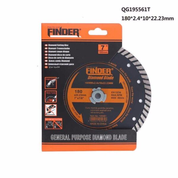 Δίσκος κοπής - Finder - 7" - 180*2.4*10*22.23mm - 195561 - GoodFlix