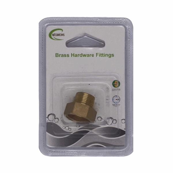 Μούφα ορειχάλκινη - 1/2"-3/8" - 801106 - GoodFlix