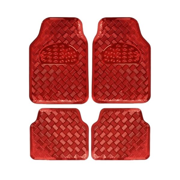 Πατάκια αυτοκινήτου - Celebrity Car - 016 - 4pcs - 122292 - Red - GoodFlix