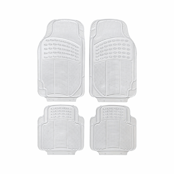 Πατάκια αυτοκινήτου - 4pcs - 004-4 - 122407 - Silver - GoodFlix