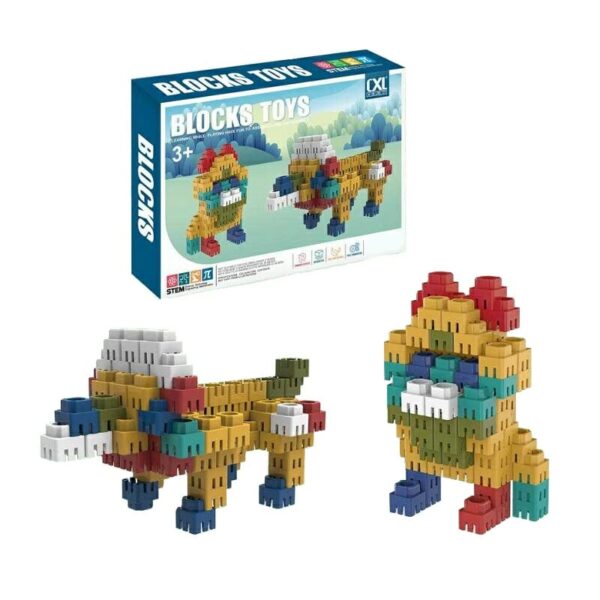 Σετ τουβλάκια κατασκευών DIY - 120pcs - CXL200-85 - 130656 - GoodFlix