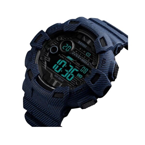 Ψηφιακό ρολόι χειρός – Skmei - 1472 - Denim Blue - GoodFlix