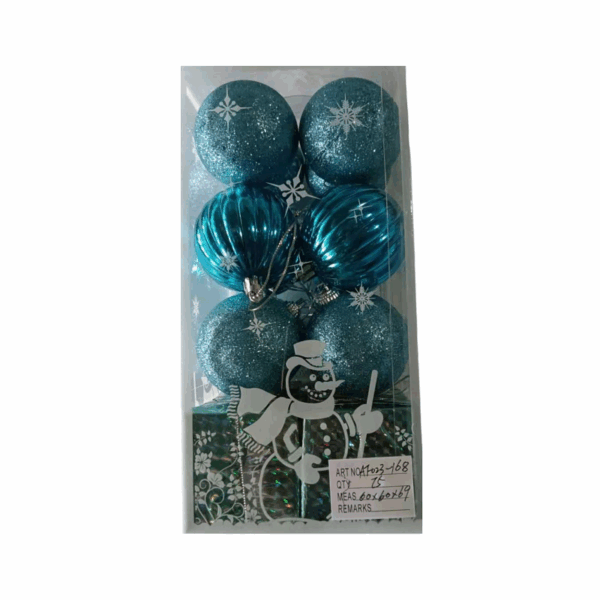 Σετ Χριστουγεννιάτικα στολίδια - 6cm - 16pcs - 231689 - GoodFlix