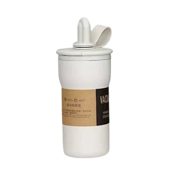 Φορητό παγούρι-θερμός - 650ml - 312529 - White - GoodFlix