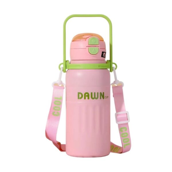 Φορητό παγούρι-θερμός - 600ml - 312574 - Pink - GoodFlix