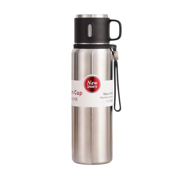 Φορητό παγούρι-θερμός - 800ml - 312604 - Silver - GoodFlix