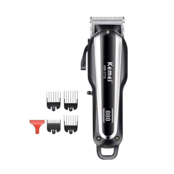 Κουρευτική μηχανή - KM-1712 - Kemei - Black - GoodFlix