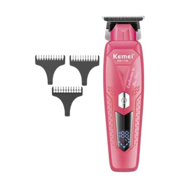 Κουρευτική μηχανή & trimmer - KM-1746 - Kemei - Red - GoodFlix