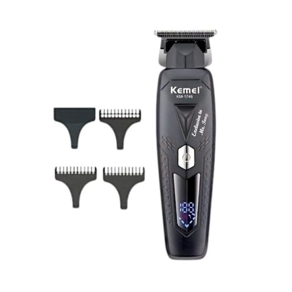 Κουρευτική μηχανή & trimmer - KM-1746 - Kemei - Black - GoodFlix