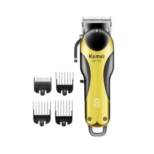 Κουρευτική μηχανή - KM-1753 - Kemei - Gold - GoodFlix