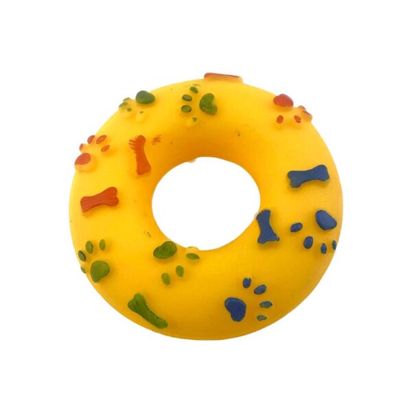 Παιχνίδι σκύλου Latex κρίκος - 7.5cm - 12pcs - 550330 - GoodFlix