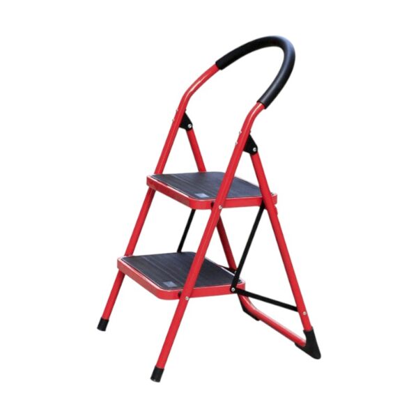 Πτυσσόμενη σκάλα-σκαμπό σιδερένια - 108-2 - 617440 - GoodFlix