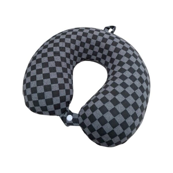 Μαξιλάρι αυχένα ταξιδίου - Memory Foam - 71887 - Grey - GoodFlix