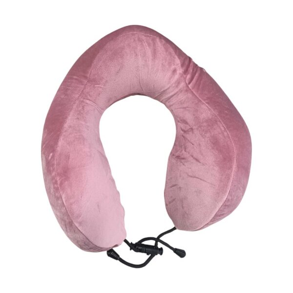 Μαξιλάρι αυχένα ταξιδίου - Memory Foam - 71888 - Pink - GoodFlix