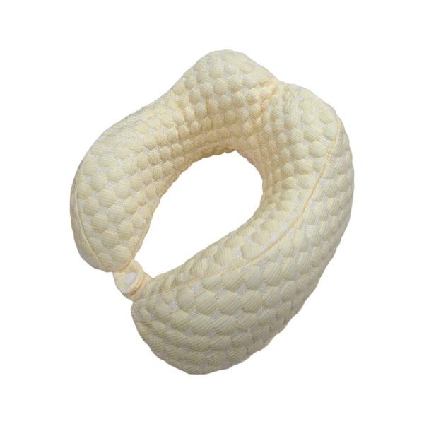 Μαξιλάρι αυχένα ταξιδίου - Memory Foam - 71892 - Yellow - GoodFlix