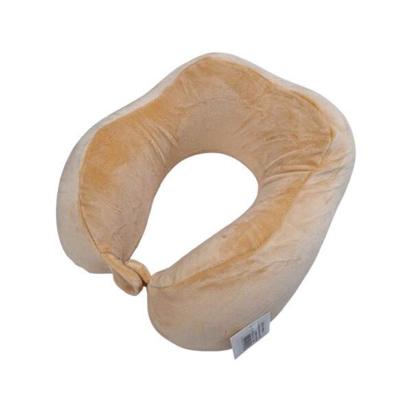 Μαξιλάρι αυχένα ταξιδίου - Memory Foam - 71893 - Beige - GoodFlix