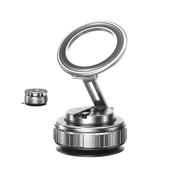 Μαγνητική βάση στήριξης smartphone αυτοκινήτου - G712 - 813423 - Silver - GoodFlix