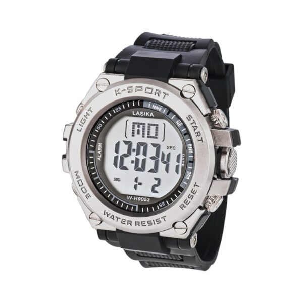 Ψηφιακό ρολόι χειρός - LS9053 - Lasika - 817346 - Black/Silver - GoodFlix