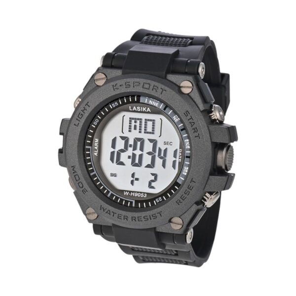 Ψηφιακό ρολόι χειρός - LS9053 - Lasika - 817346 - Black/Grey - GoodFlix