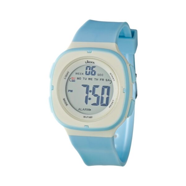 Ψηφιακό ρολόι χειρός - LS160 - Lasika - 817438 - Light Blue - GoodFlix