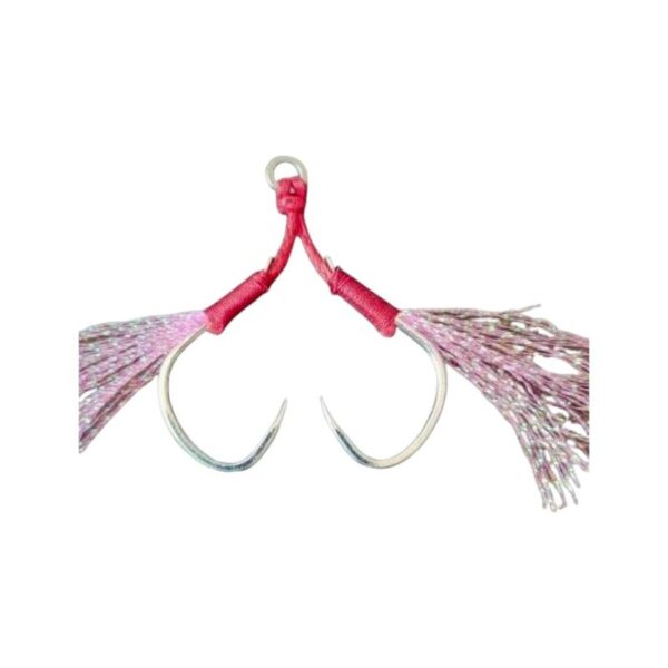 Αγκίστρι διπλό με νήμα - Assist Hooks - 2/0 - 832431 - GoodFlix