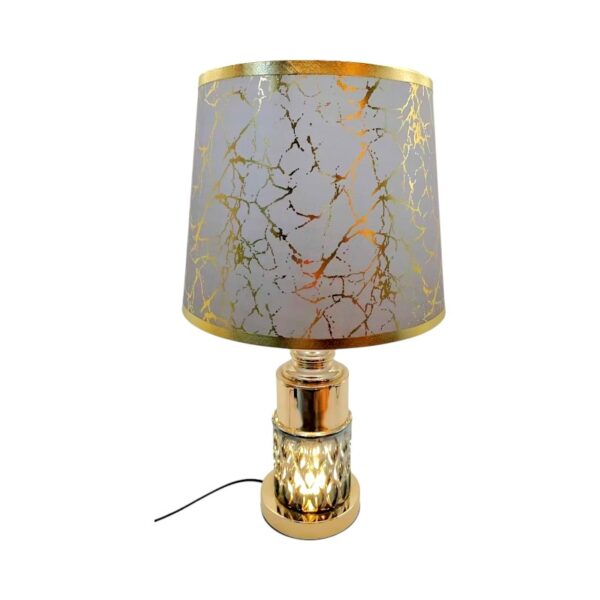 Επιτραπέζιο φωτιστικό - Πορτατίφ - 8300 - 883001 - Gold/White - GoodFlix