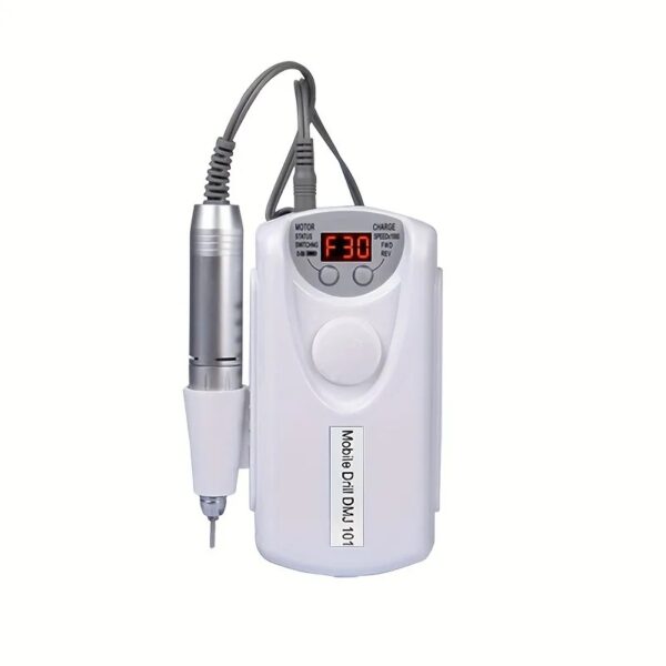 Επαναφορτιζόμενος τροχός μανικιούρ-πεντικιούρ - DMJ-101 - 910259 - White - GoodFlix