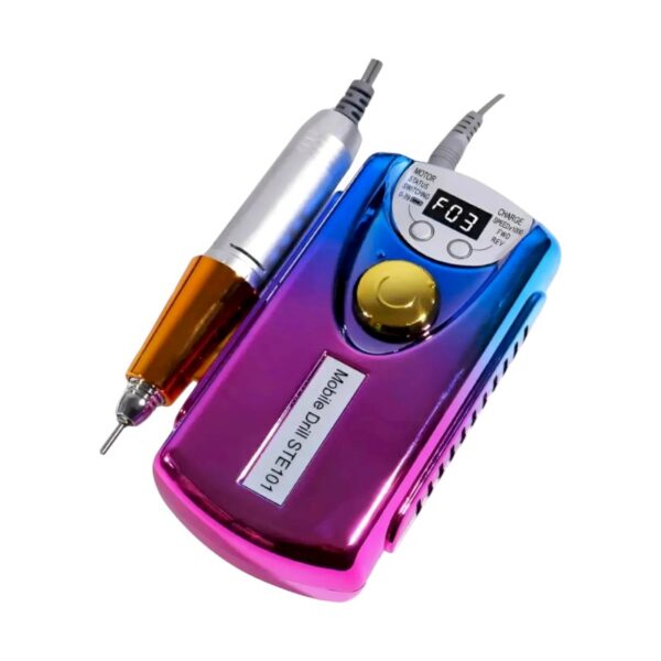 Επαναφορτιζόμενος τροχός μανικιούρ-πεντικιούρ - STE-101 - 910266 - Blue/Pink - GoodFlix