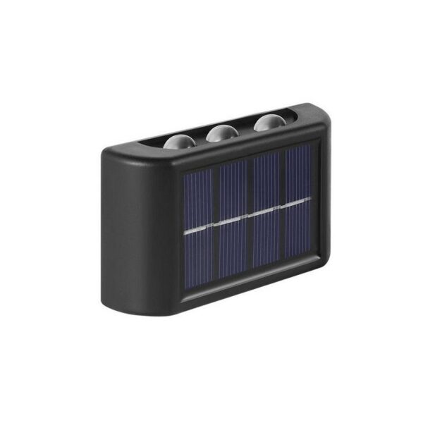 Ηλιακό φωτιστικό τοίχου LED - 2pcs - Warm White - HJJ-6 - 941334 - GoodFlix