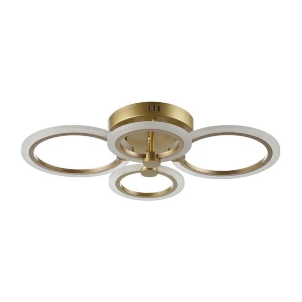 Φωτιστικό οροφής LED - Πλαφονιέρα με Dimmer - 5131-4GD - 943666 - GoodFlix
