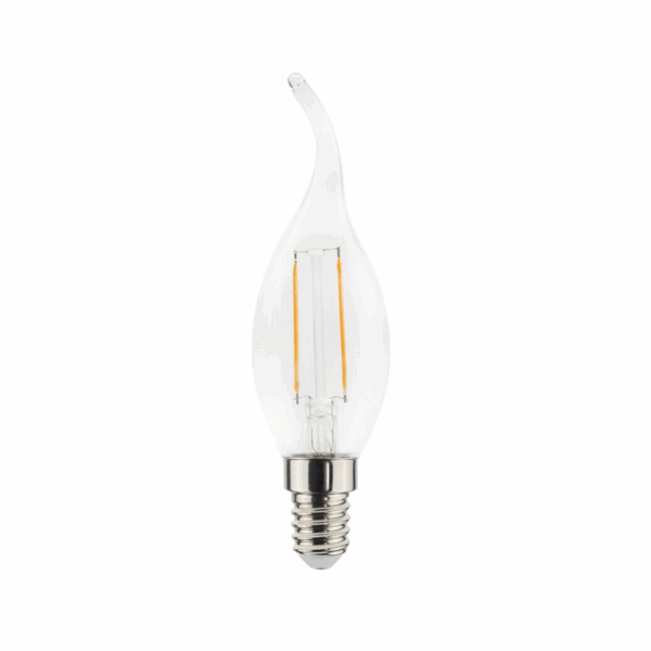 Λάμπα LED Filament φλόγα - Ε14 - 2W - 431497 - GoodFlix