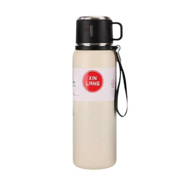 Φορητό παγούρι-θερμός - 800ml - 312604 - White - GoodFlix