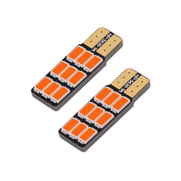 Λαμπτήρες LED - T10 - R-DT10F-02AU - 2pcs - 110189 - Red - GoodFlix