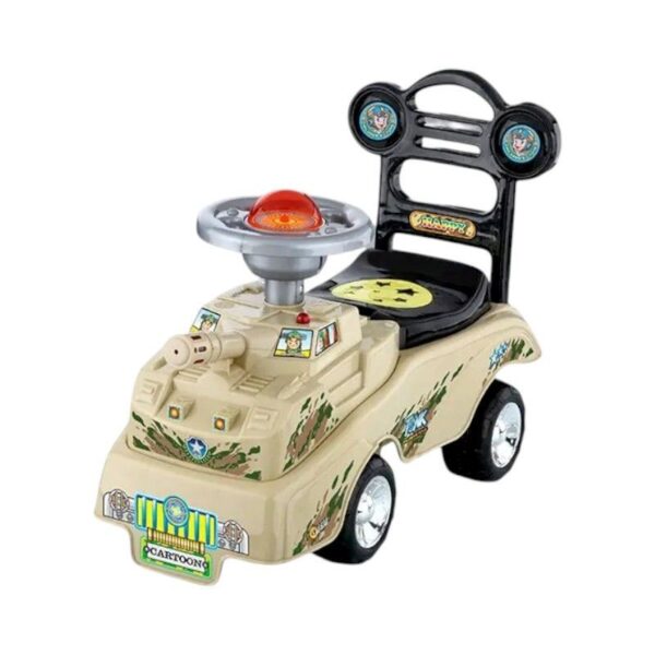 Αυτοκίνητο περπατούρα Τανκς - QX-3321 - 117262 - Beige - GoodFlix