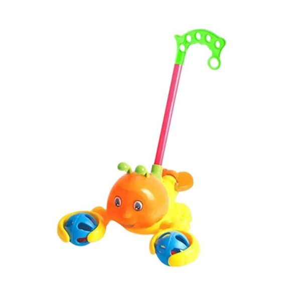 Συρόμενο παιχνίδι Καβουράκι - 198-13 - 117295 - Yellow/Orange - GoodFlix