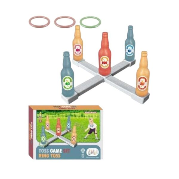 Παιχνίδι στόχου με κρίκους - Ring Toss - JB6110D - 117301 - GoodFlix